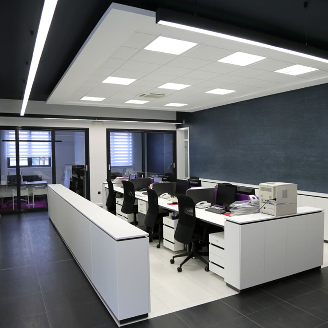 Iluminacion para Oficinas- SuministrosKm